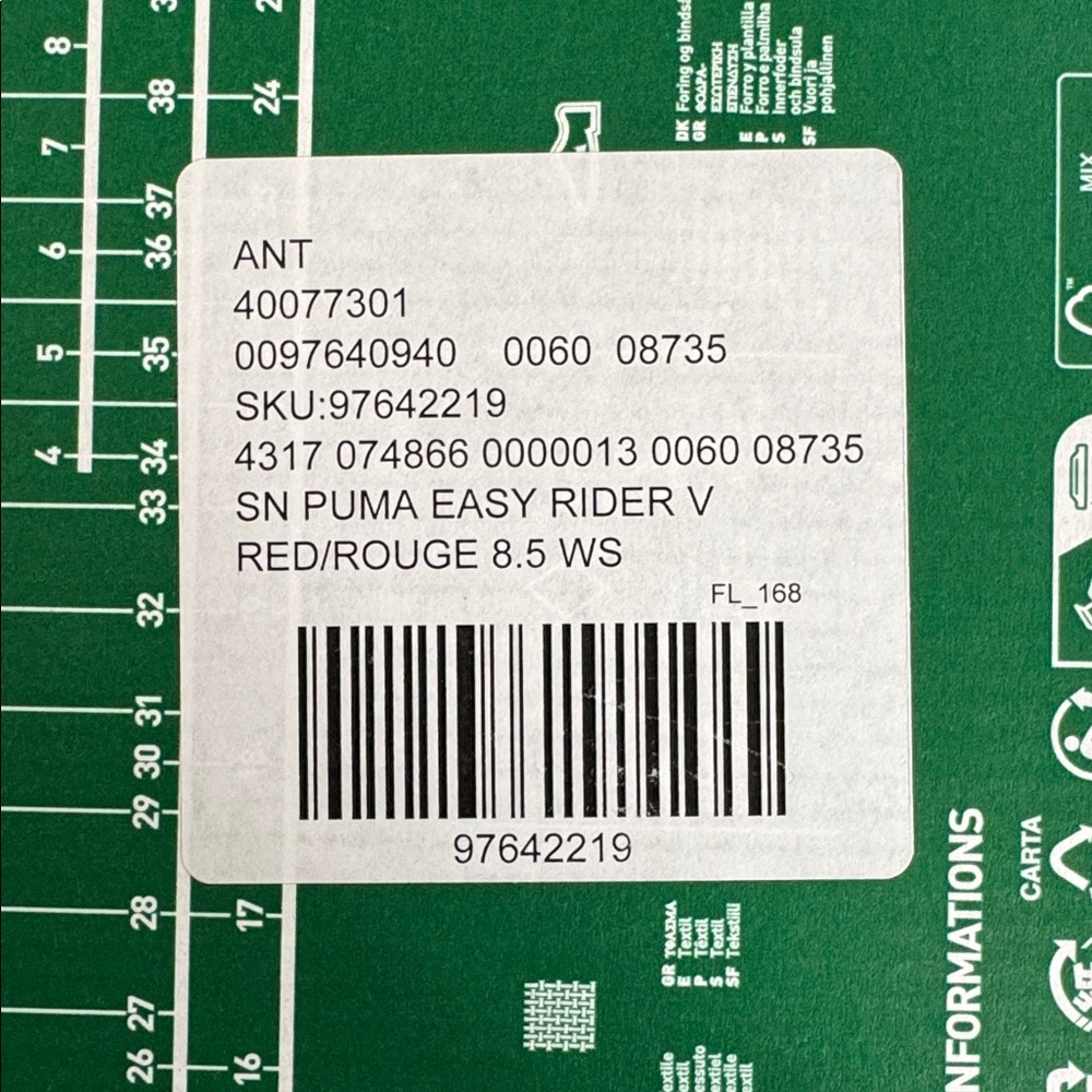 Puma Red Easy Rider Sneaker | NWT - Picture 7 of 16
